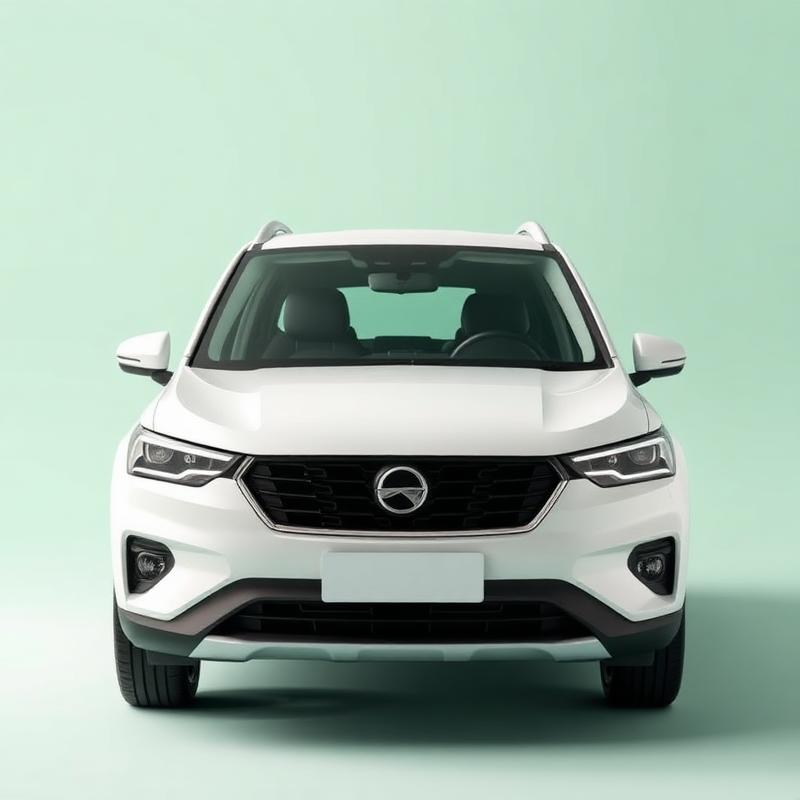 White family SUV